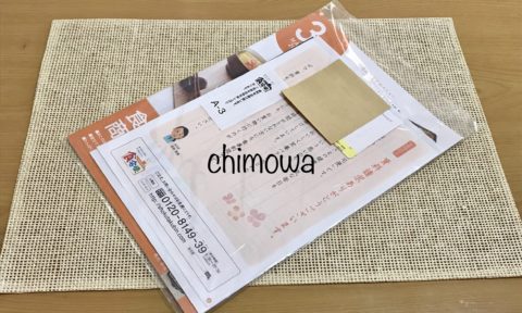 食宅便から届いた無料パンフレット開封前の写真